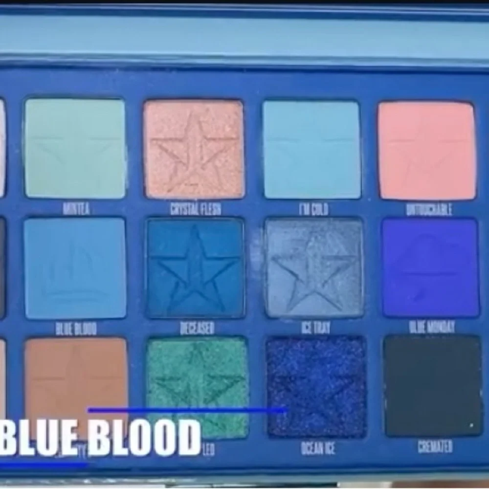 Jeffree Star Blue Blood Artistry Eye Shadow Pallet - NIB
